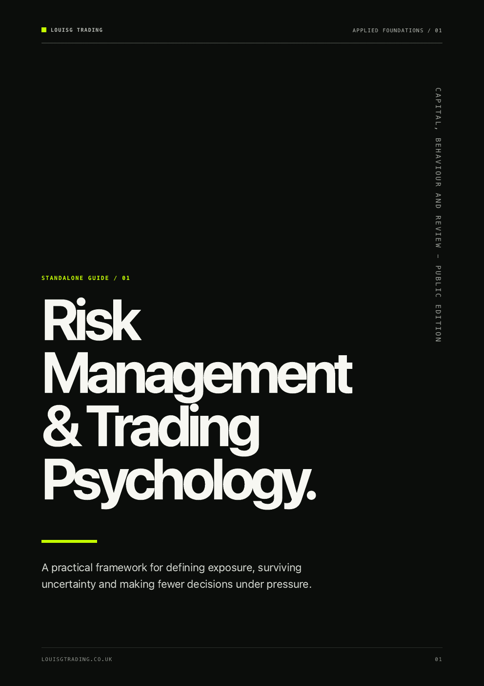 Risk Management & Trading Psychology cover
