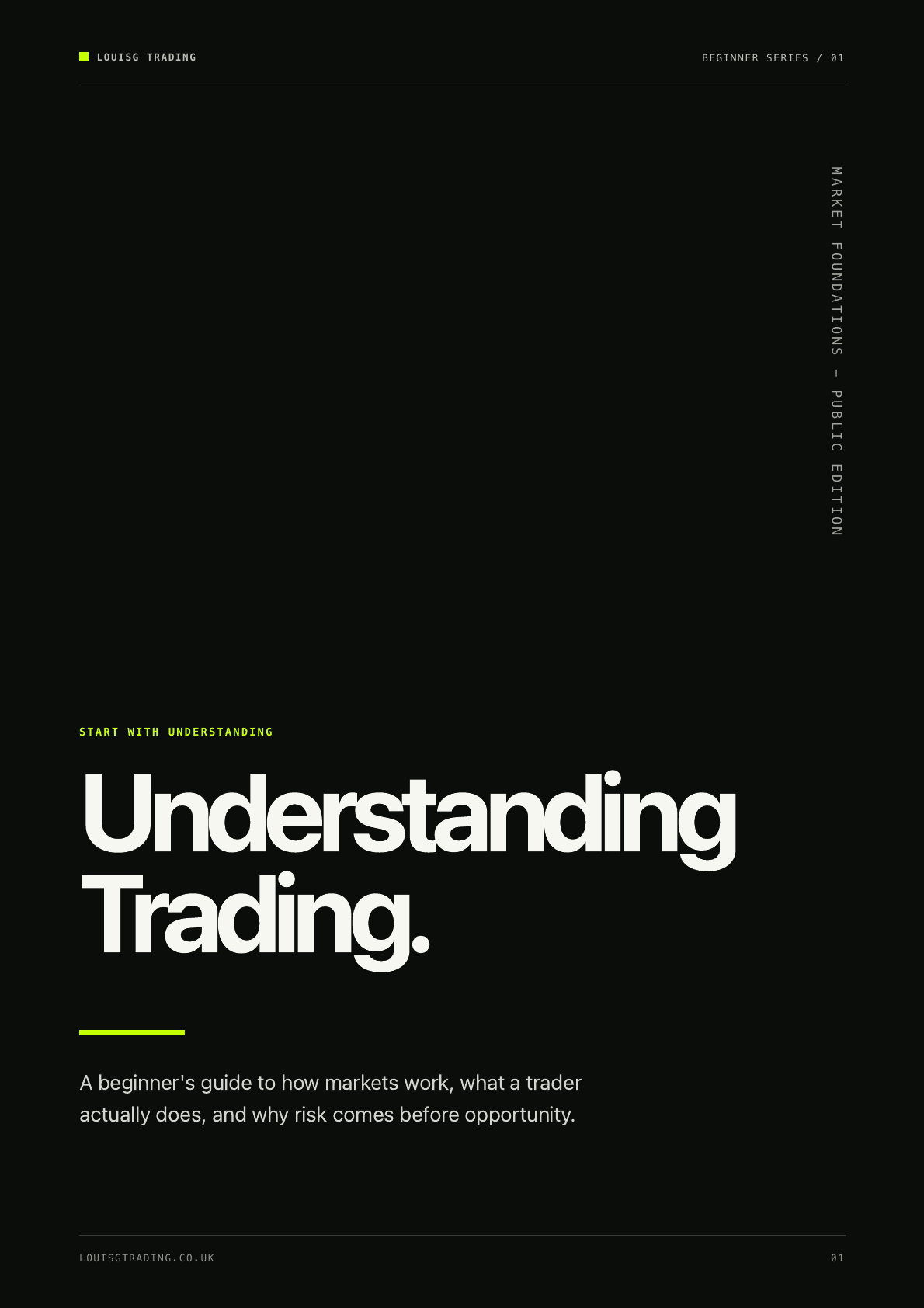Understanding Trading cover