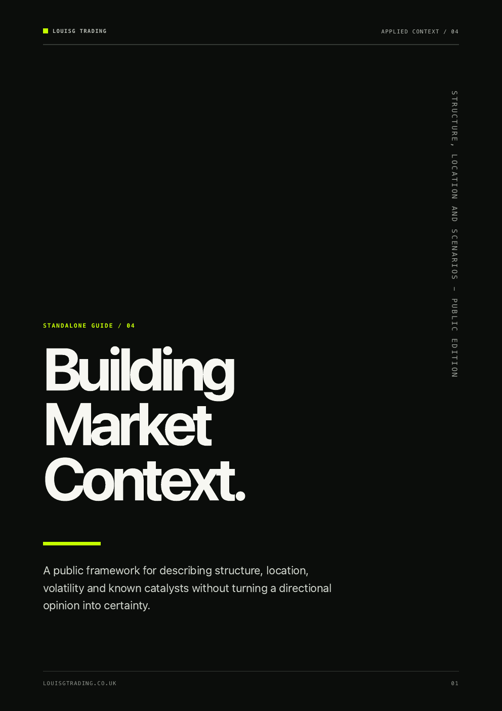 Building Market Context cover